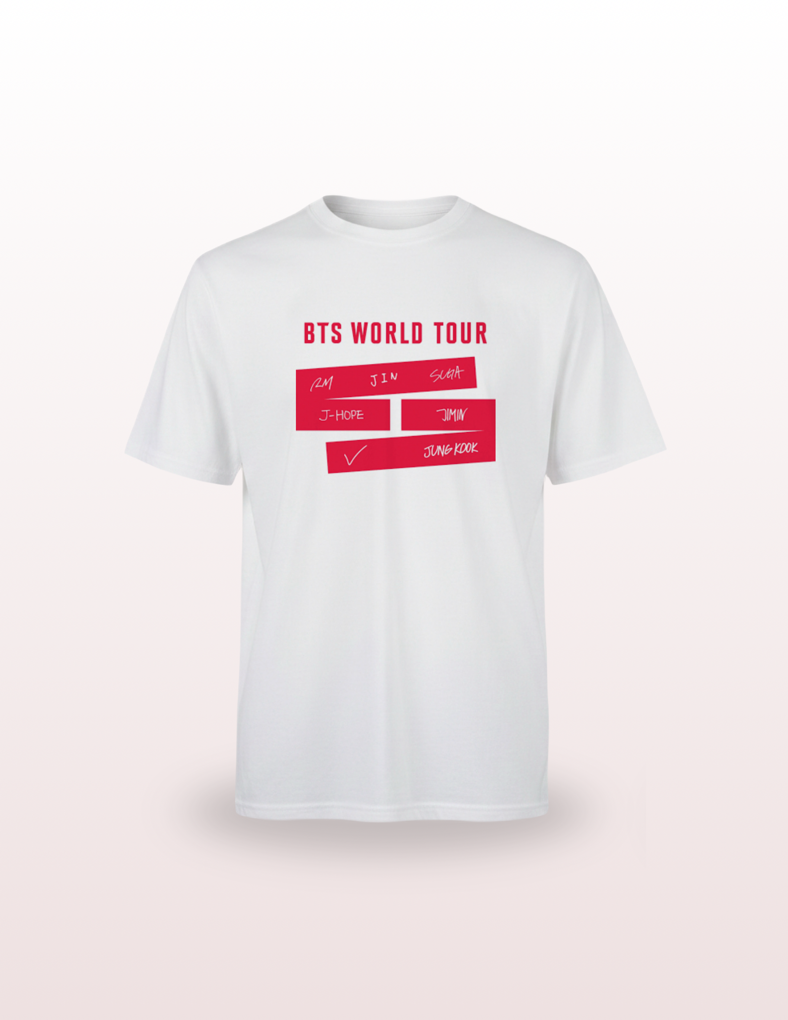 Playera BTS World Tour