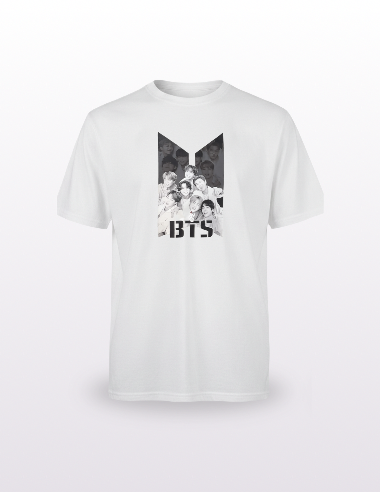 Playera BTS con logo