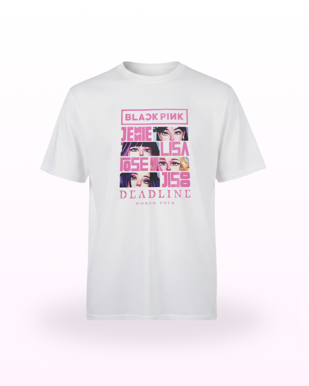 Playera BLACKPINK anime