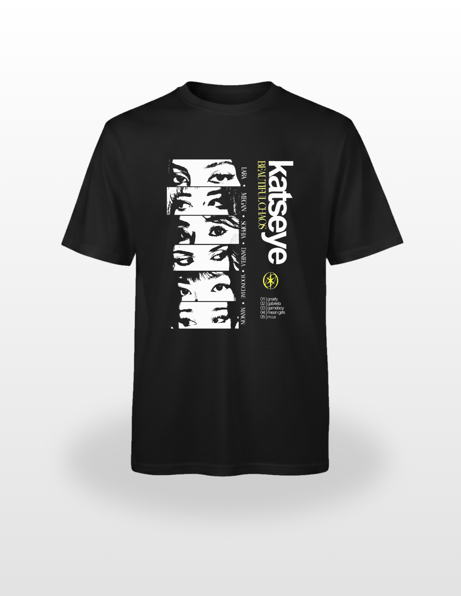 Playera KATSEYE Beautiful Chaos