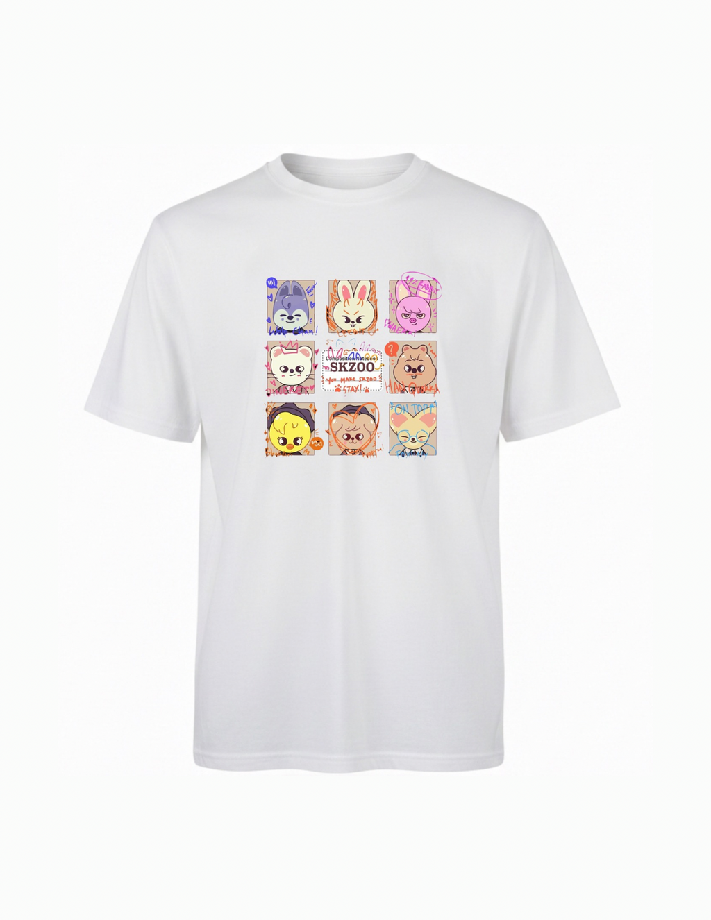 Playera SKZOO school