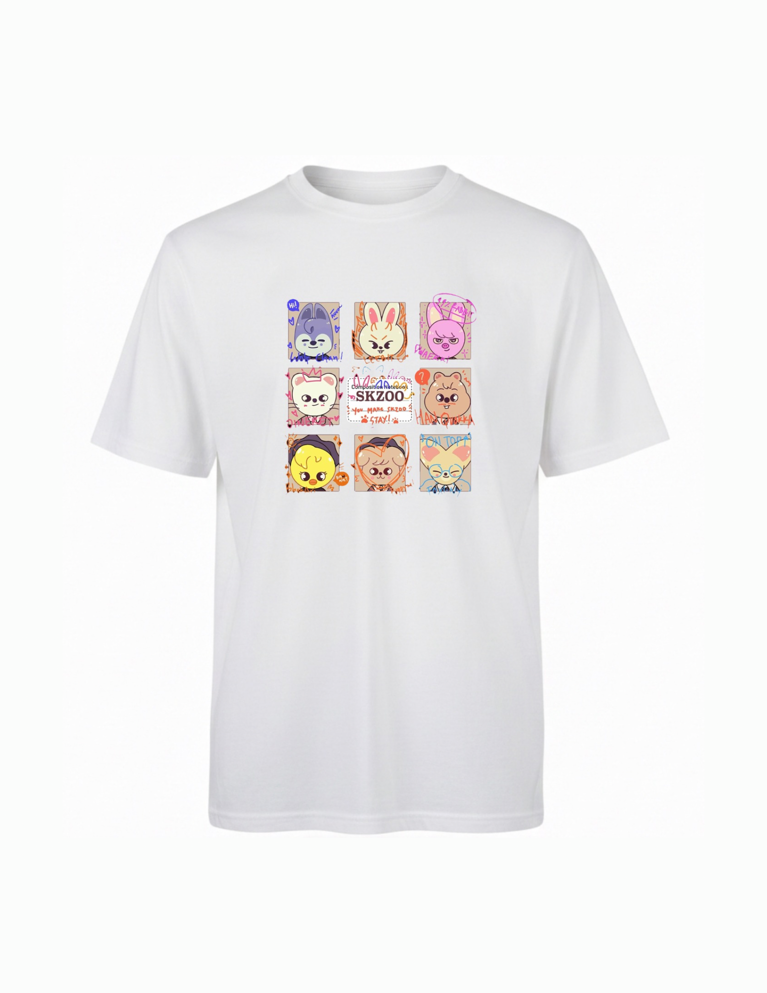 Playera SKZOO school