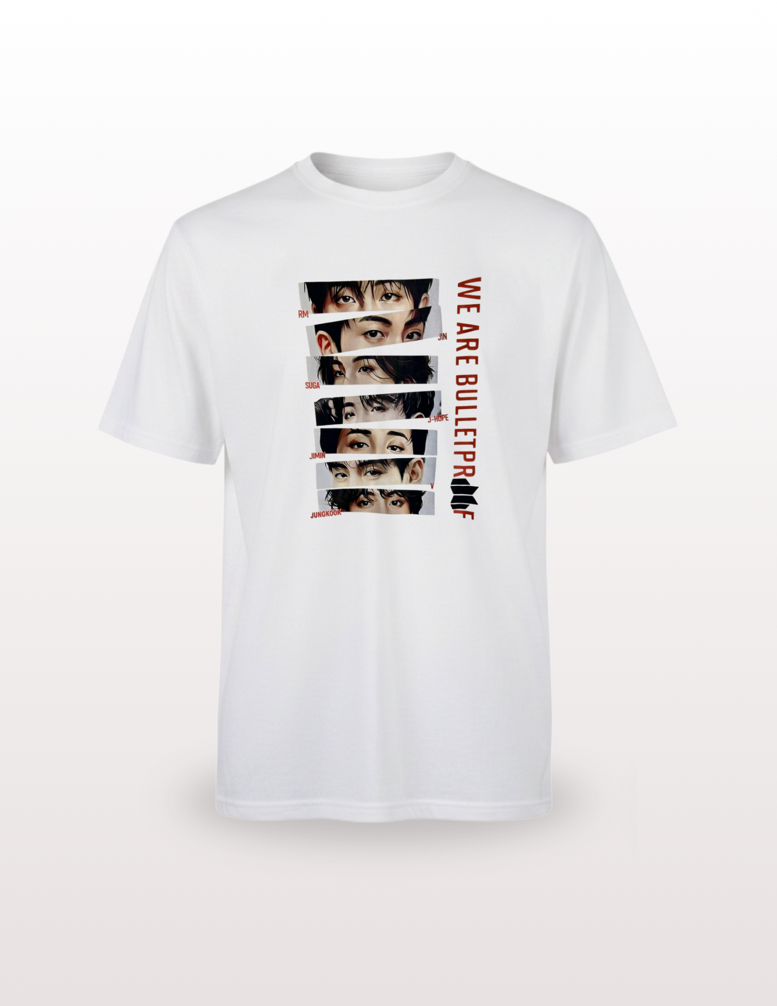 Playera WE ARE BULLETPROOF BTS